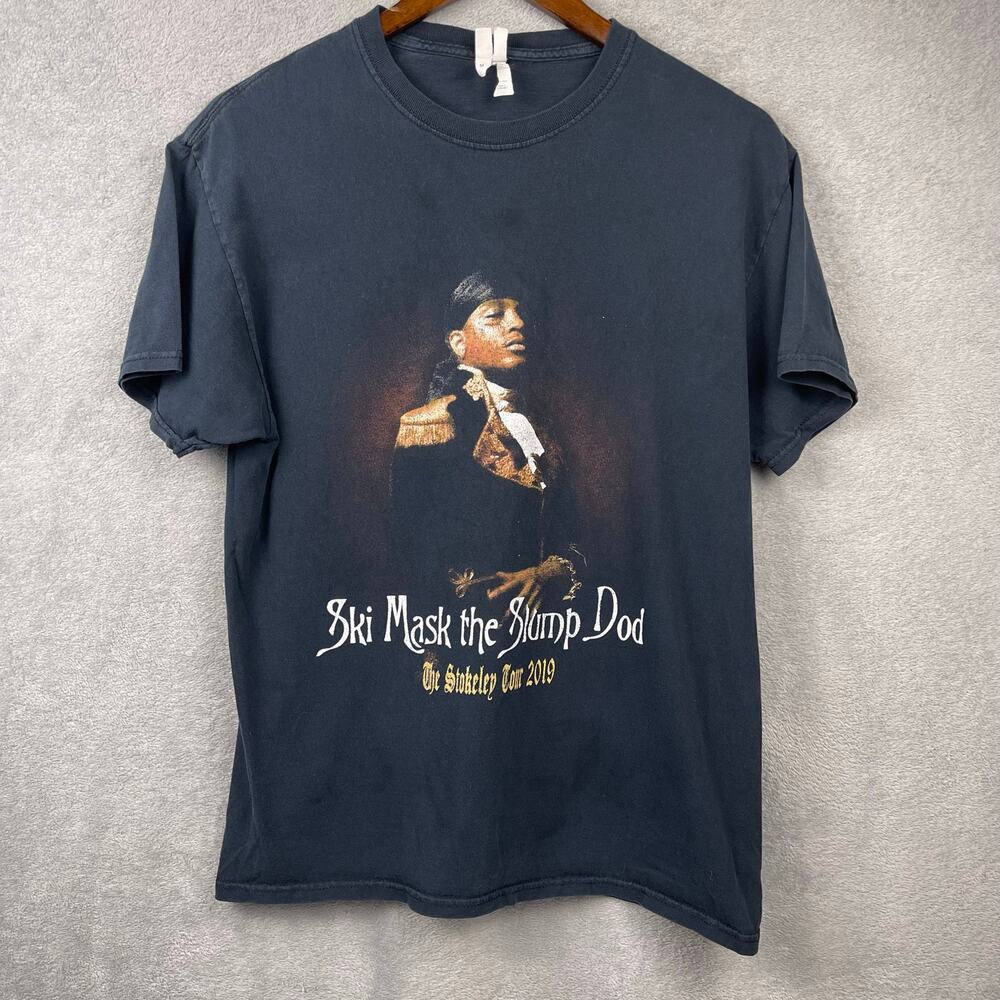 Ski Mask the Slump God Stokeley 2019 Concert Tour T-Shirt Size Med Rap Hip Hop